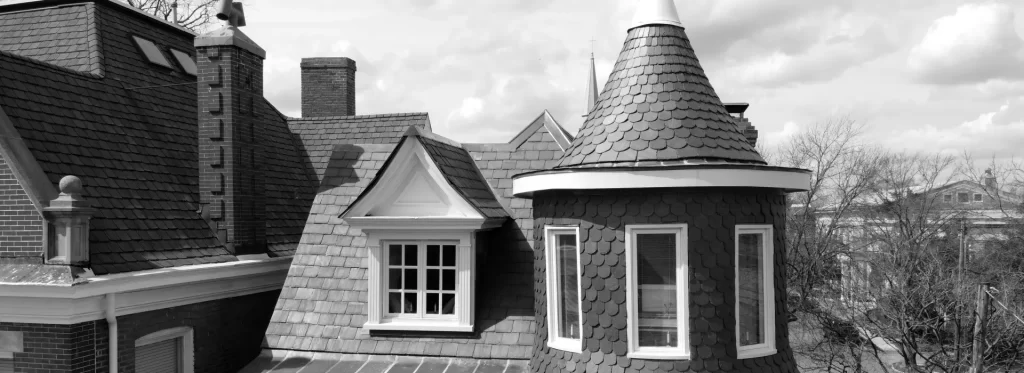 Historic Roof in Virginia.